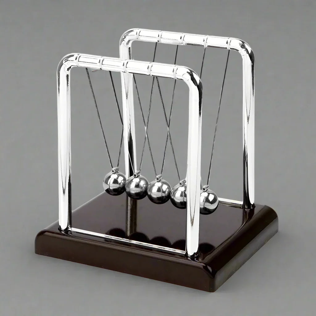 Newton's Cradle Desk Physics Demonstrator