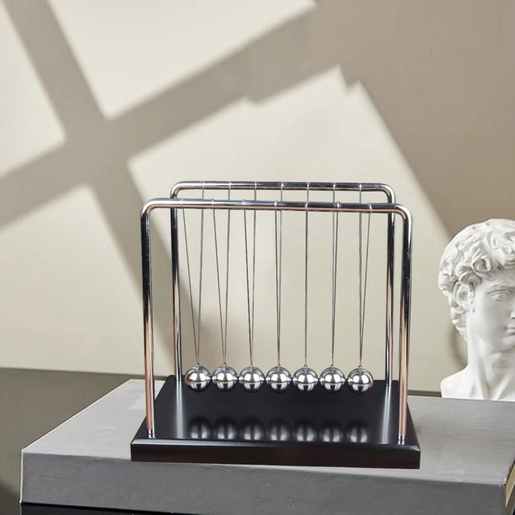 Newton's Cradle Desk Physics Demonstrator