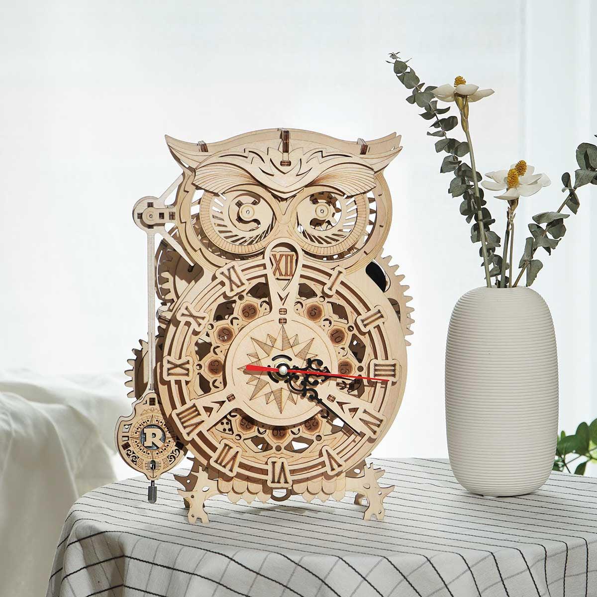Nightwatch Owl Mechanical Timer Clock