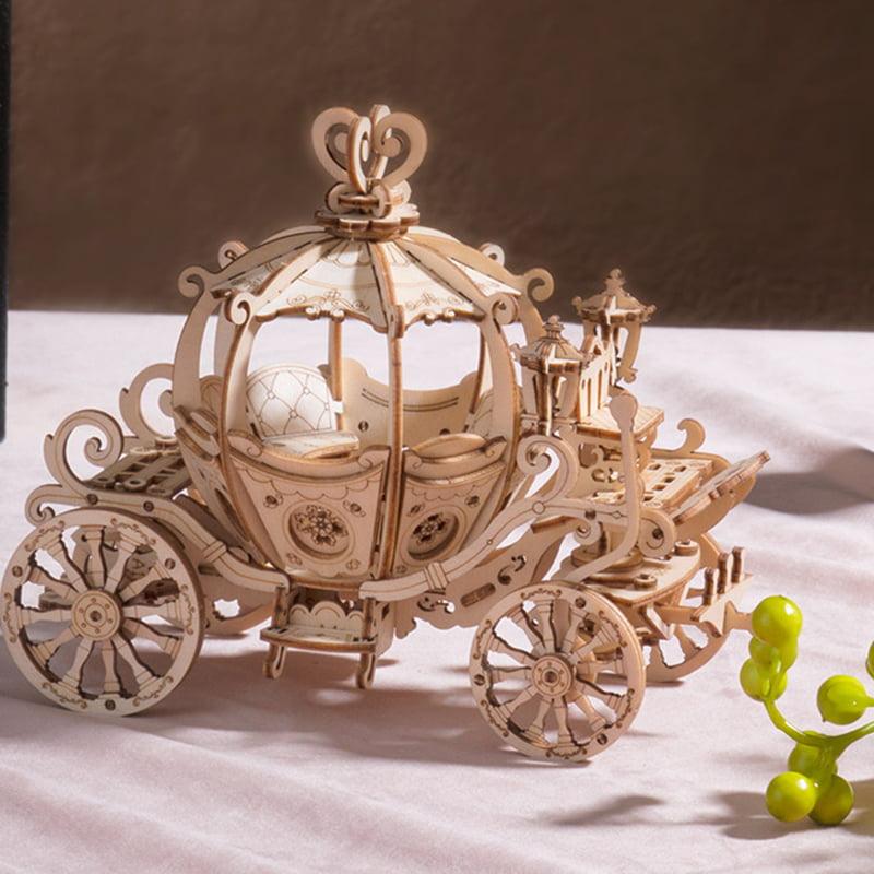 Pumpkin Carriage 3D Wooden Puzzle