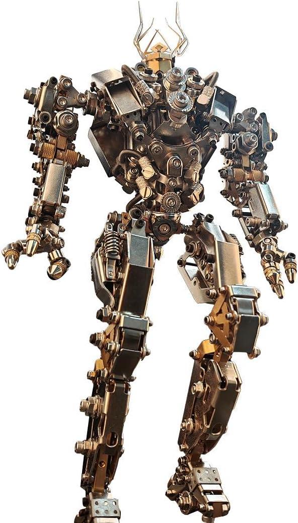Steampunk Protoss Mecha 3D Metal Model Kit LED
