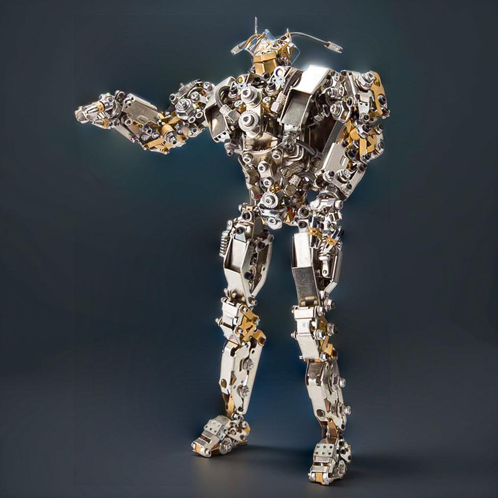 Steampunk Protoss Mecha 3D Metal Model Kit LED