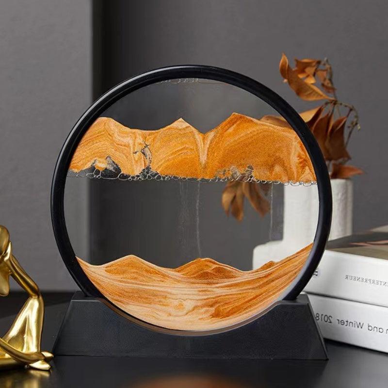 Tranquility Flow 3D Rotating Sand Art