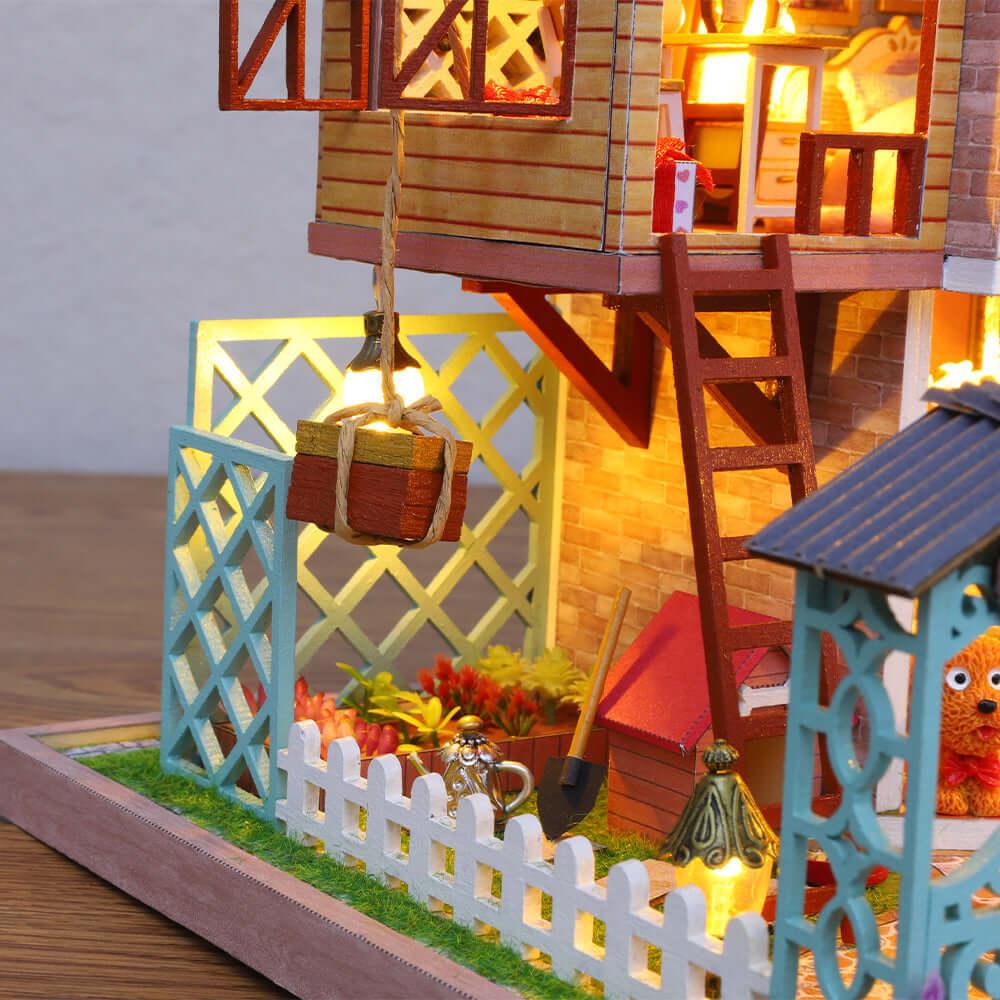 Tropical Jungle Resort Miniature DIY Kit