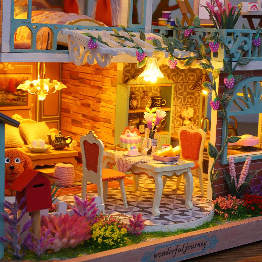 Tropical Jungle Resort Miniature DIY Kit