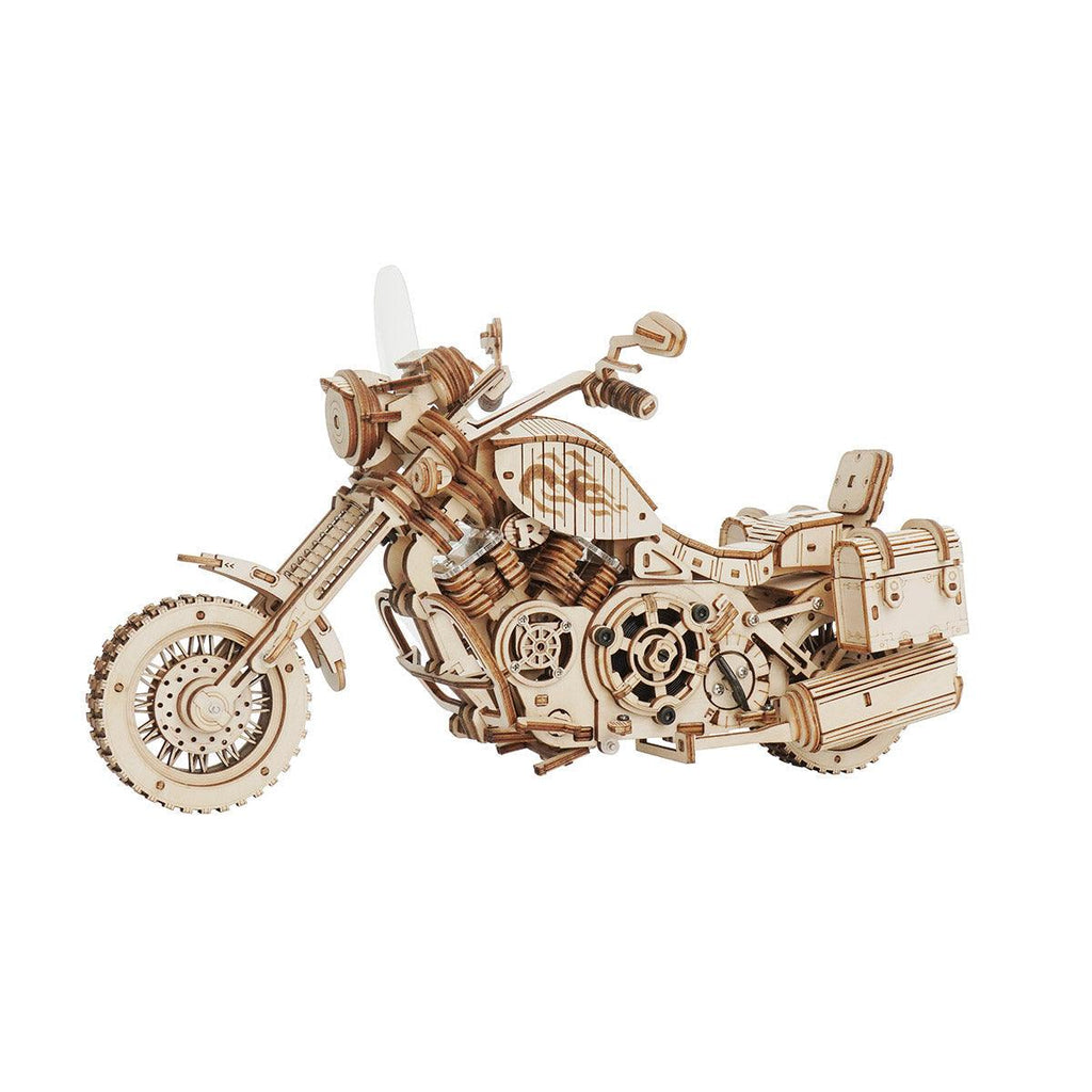 Wild West Cruiser 3D Wooden Motorcycle Puzzle