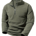 Fraser | Stand-Collar Half-Zip Pullover