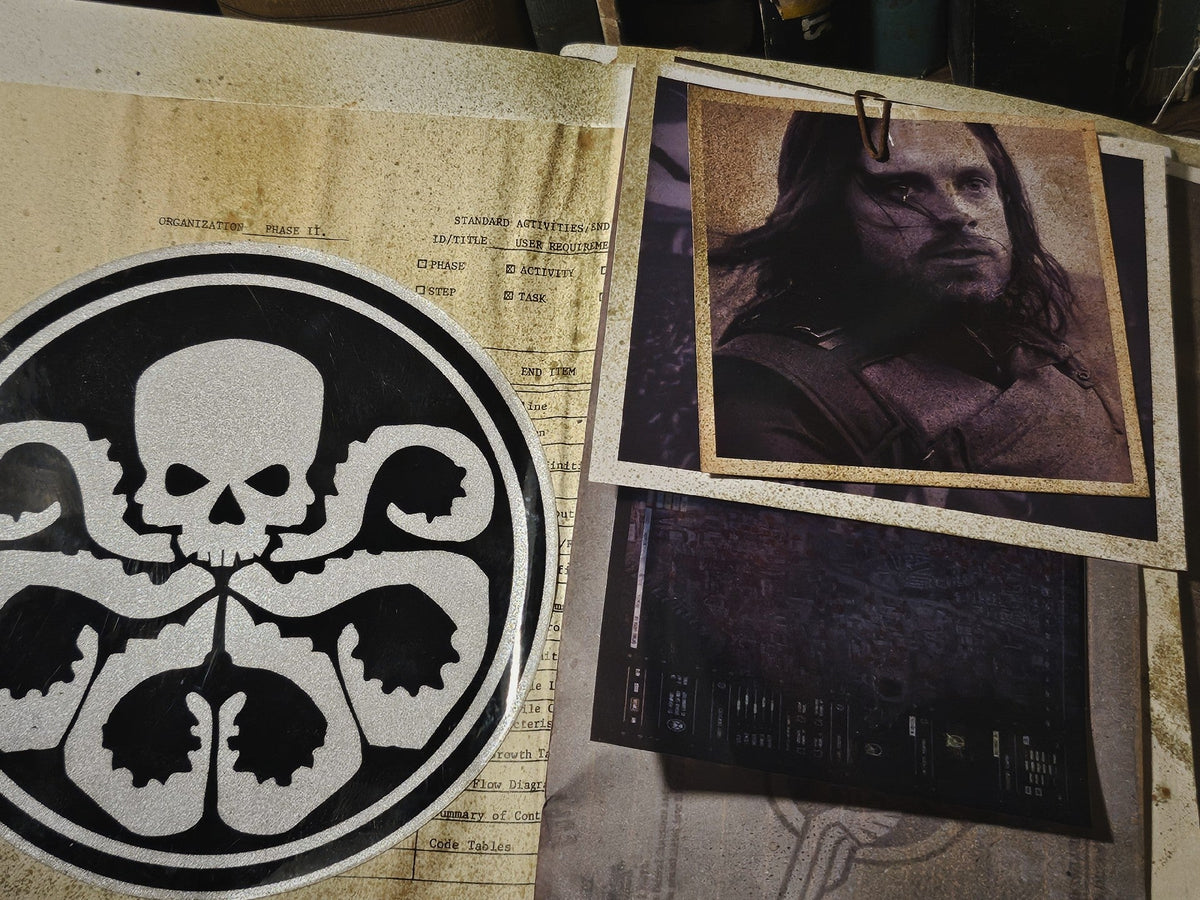 Hydra Soviet Red Code Book Replica Winter Soldier