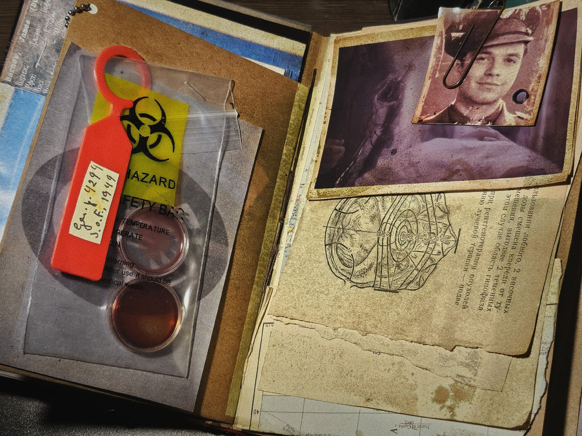 Hydra Soviet Red Code Book Replica Winter Soldier