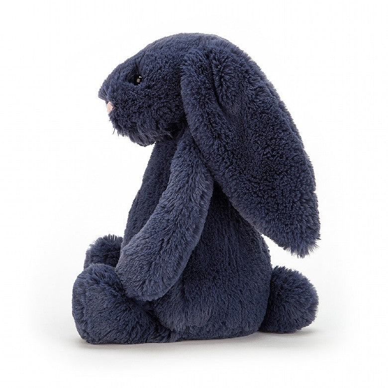 Jellycat Bashful Bunny Azul Marino Pequeño 18 cm