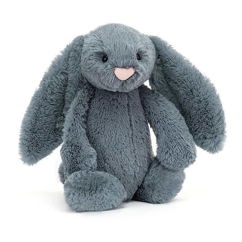 Lapin Bashful Jellycat Bleu Gris Original (Moyen) 31 cm