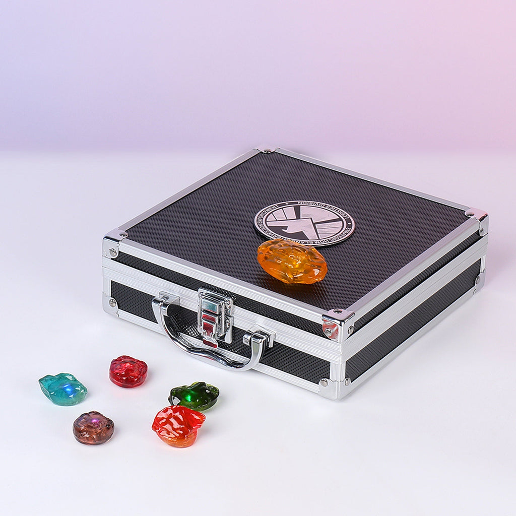 Infinity Stone Suitcase With LED Light