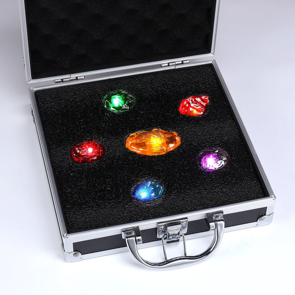 Infinity Stone Suitcase With LED Light