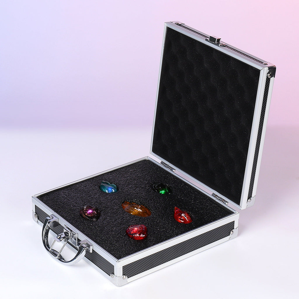 Infinity Stone Suitcase With LED Light