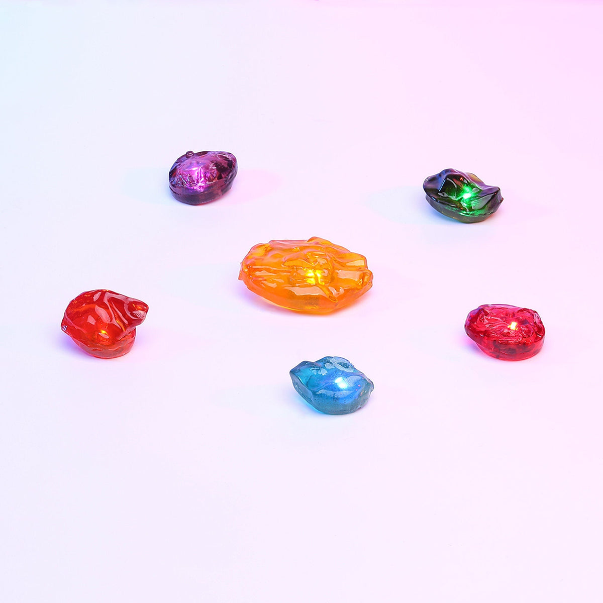 Infinity Stone Suitcase With LED Light