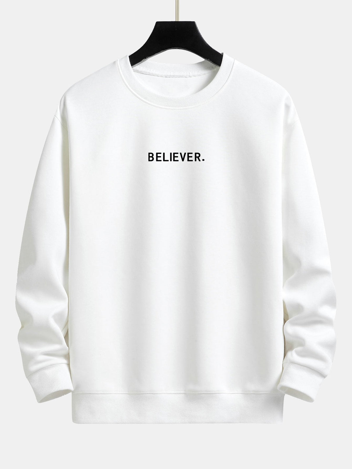 Believer Print Relax Fit Sweatshirt