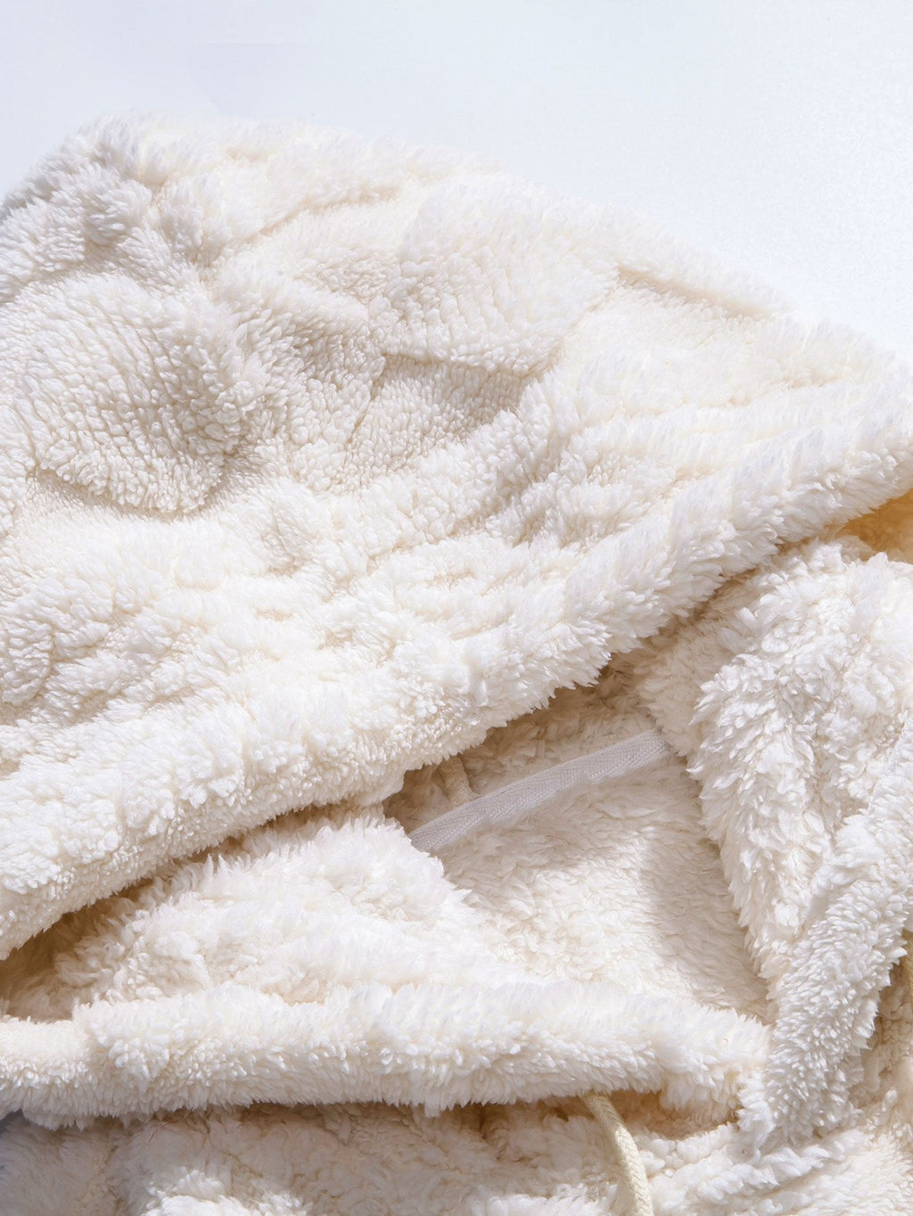 3 sweats à capuche en sherpa jacquard géométrique (lot de 3)