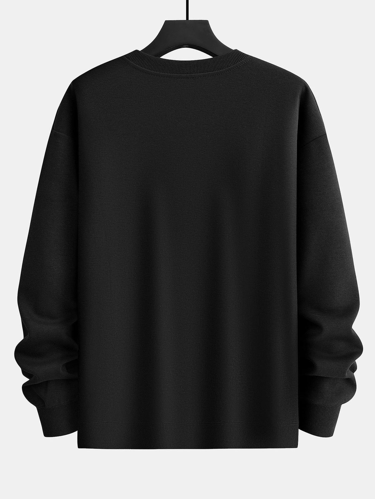 Kung Fu Bear Print Relax Fit Sweatshirt