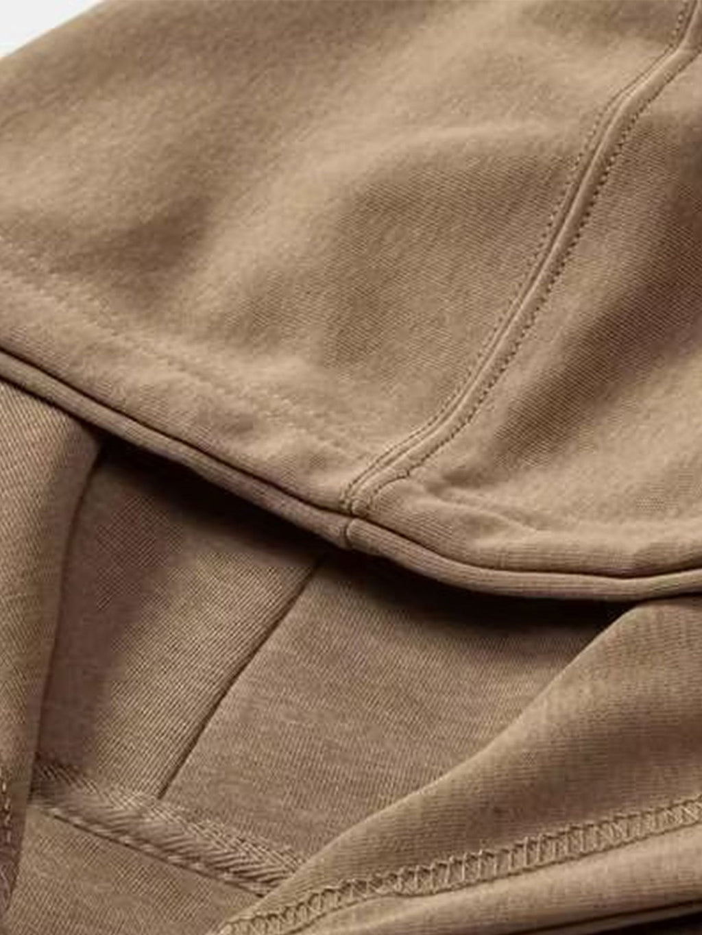 Sweat à capuche coupe décontractée basique