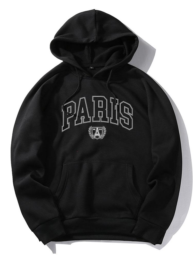 Sudadera con estampado de París