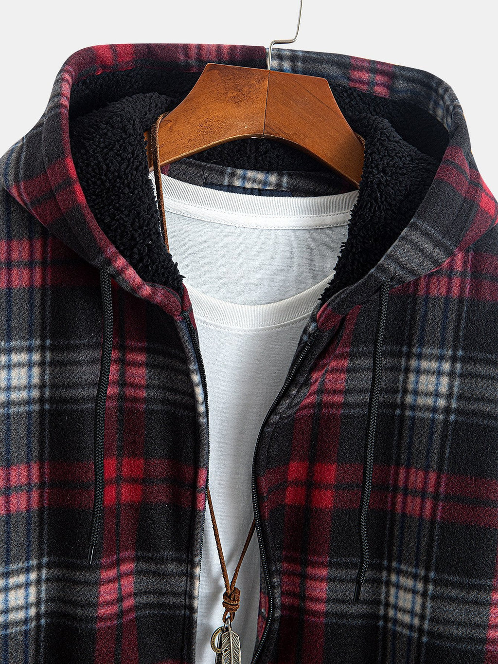 Sudadera de franela con forro de borreguillo