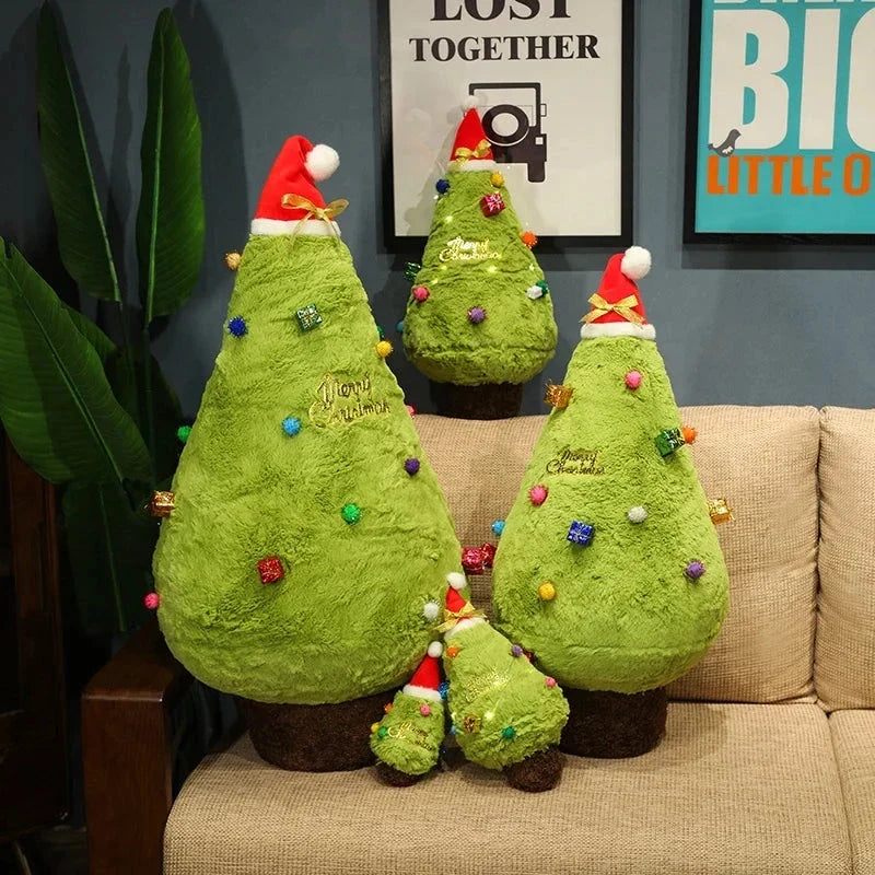 Fluffy Christmas Tree Plushie