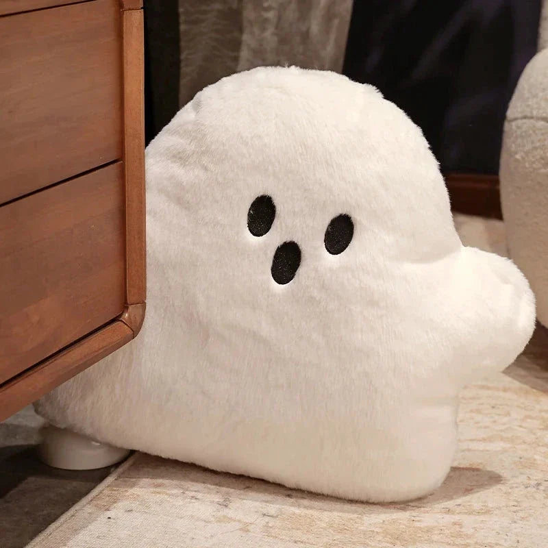 Ghost White Cloud Plush Pillow