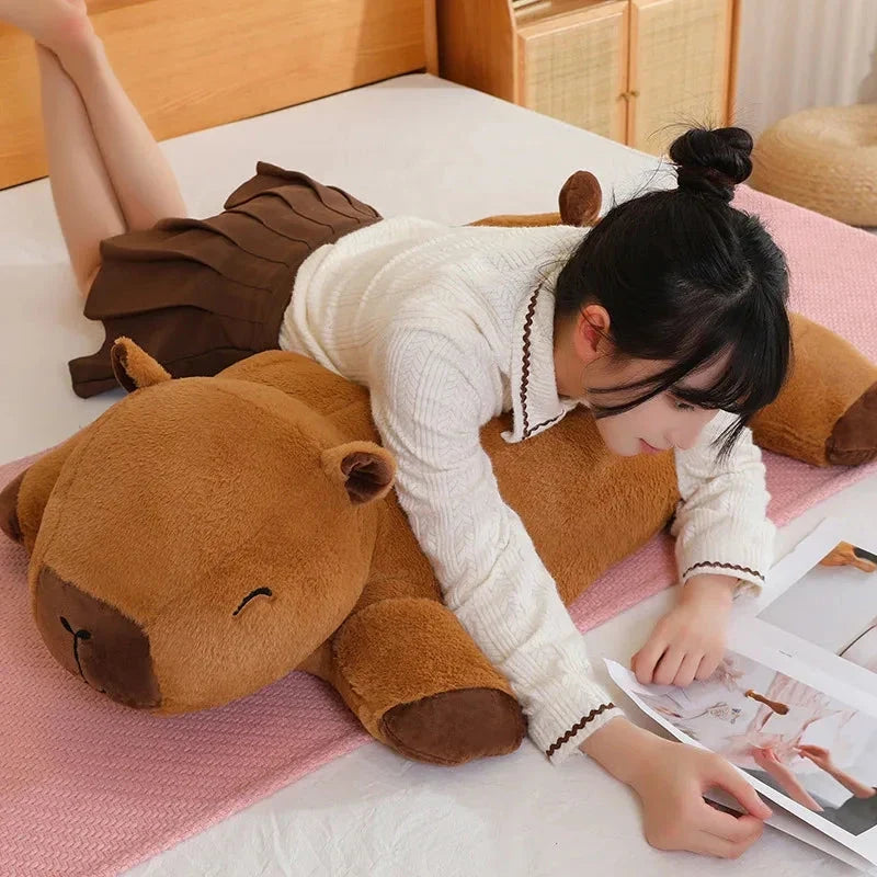 Giant Capybara Snuggle Buddy Plushies