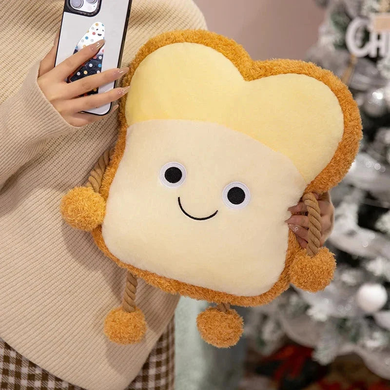 Happy Toast Sad Toast Plush & Bag