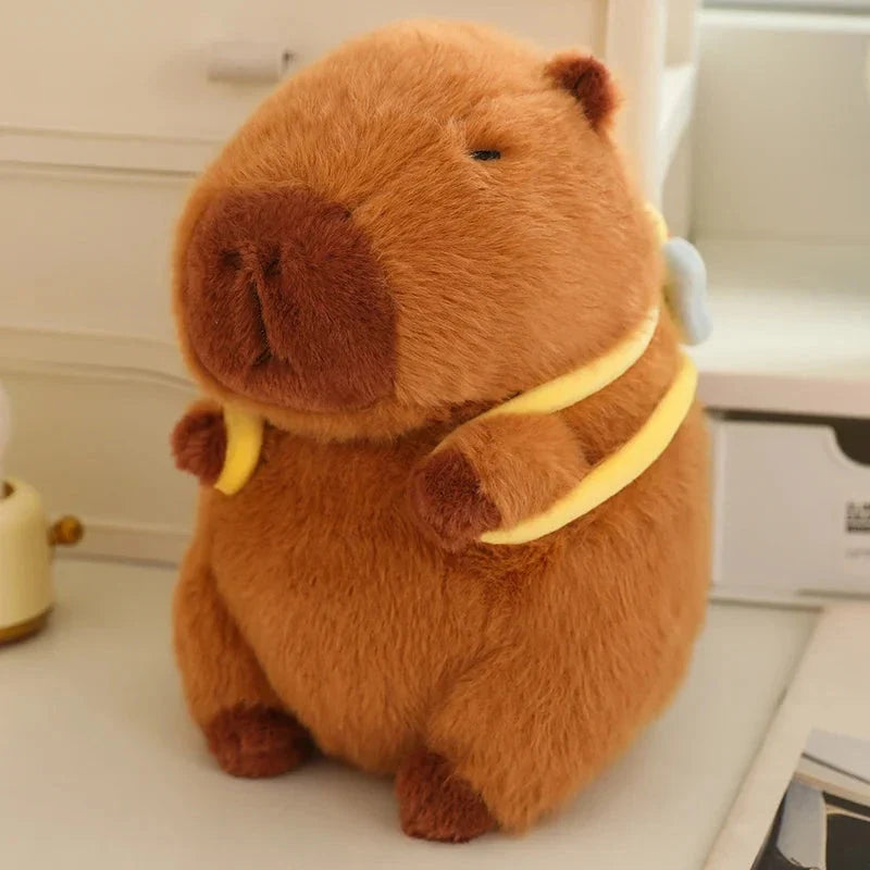 Kawaii Capybara with Backpack Plush Collection