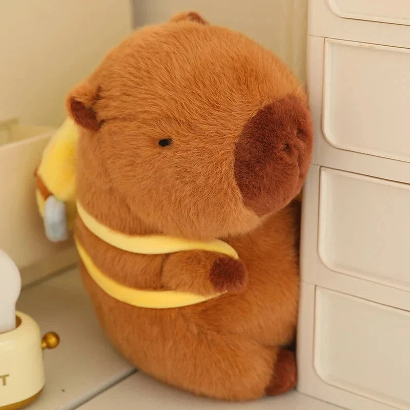 Kawaii Capybara with Backpack Plush Collection