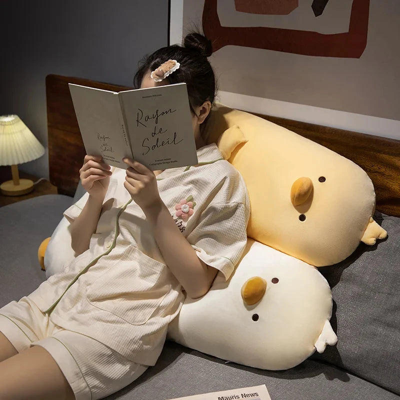 Long Snuggly Yellow Duck Plushie