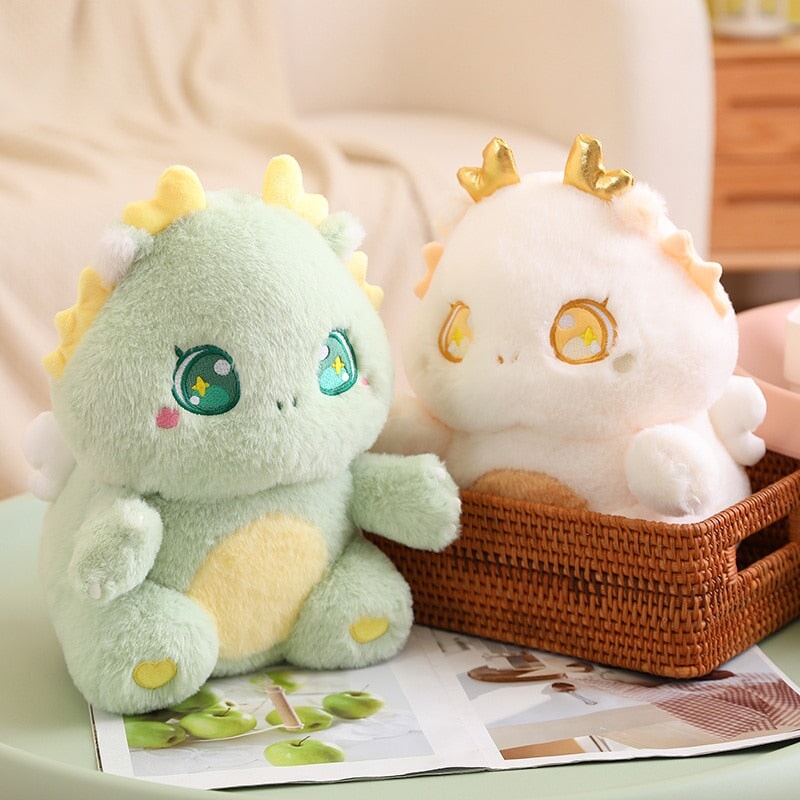 The Fluffy Baby Dragon Plush Family