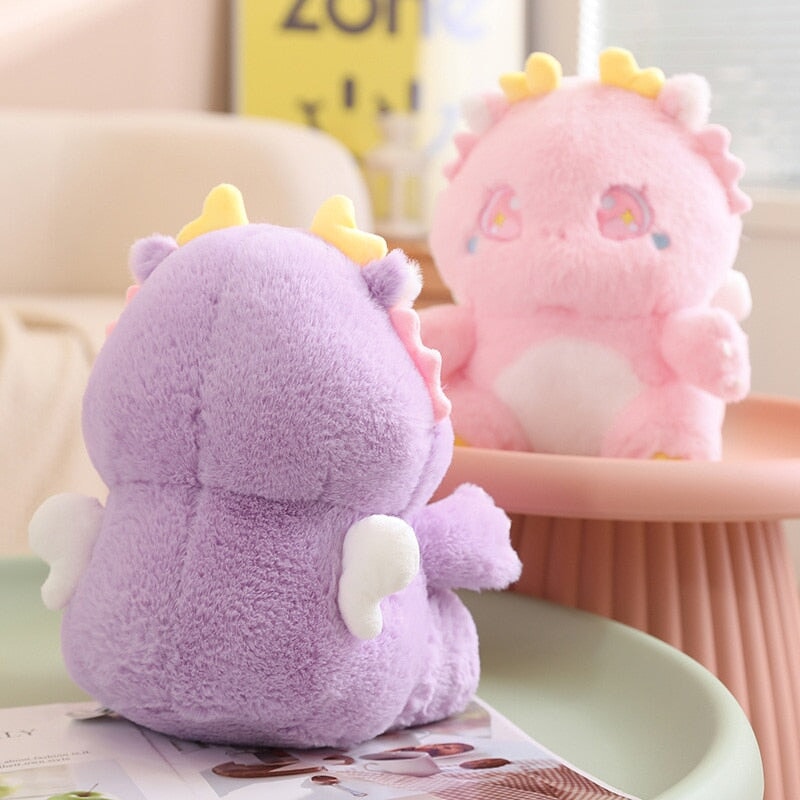The Fluffy Baby Dragon Plush Family