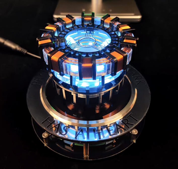 Magnetic Levitation Floating IRON MAN MK1  Arc Reactor