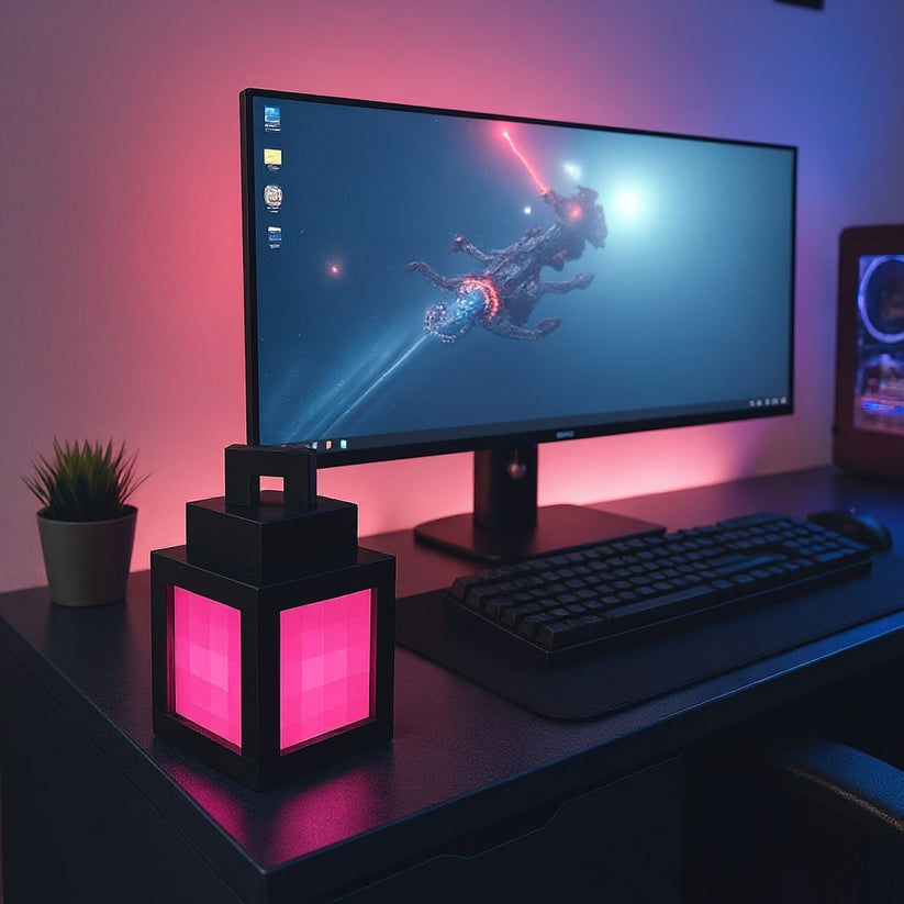 Minecraft Lantern Night Light 16 Color