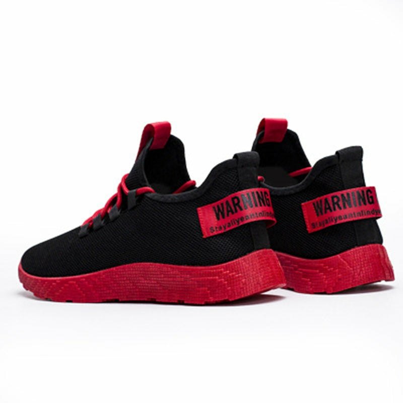 Men Casual Shoes Sneakers Breathable Air Mesh Lace Up Wear-Resistant Sport Shoes