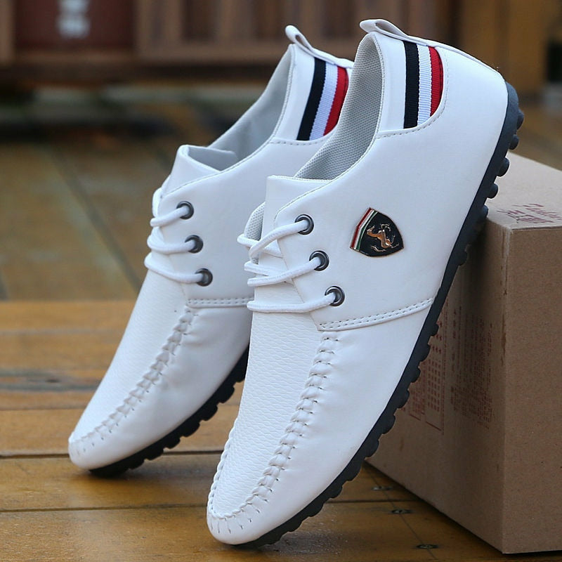 Solid Color Men Shoes New Style Breathable Sneakers