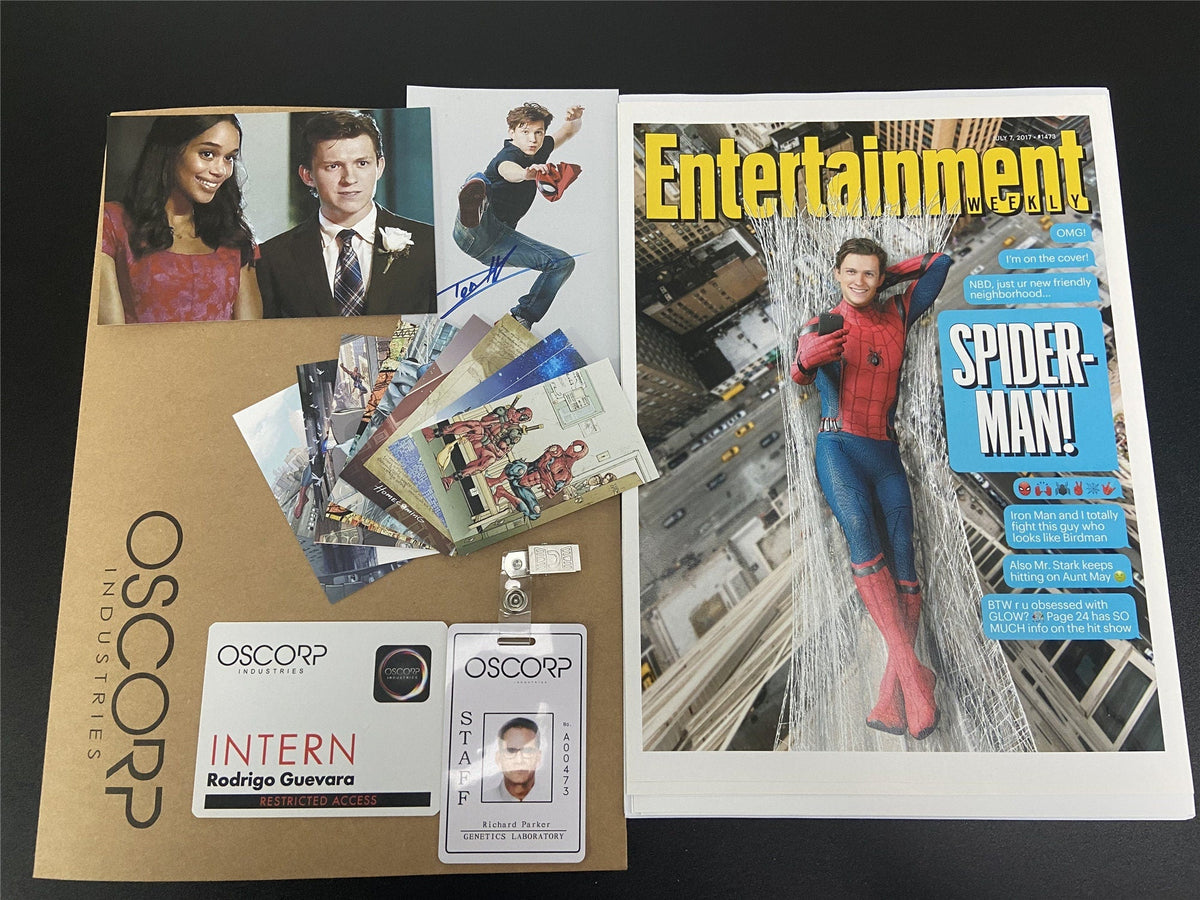 S.H.I.E.L.D. Top Secret File Peter Parker Spider-Man Paper Prop