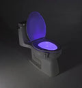 LED Disco Motion Activated Toilet Light Lamp