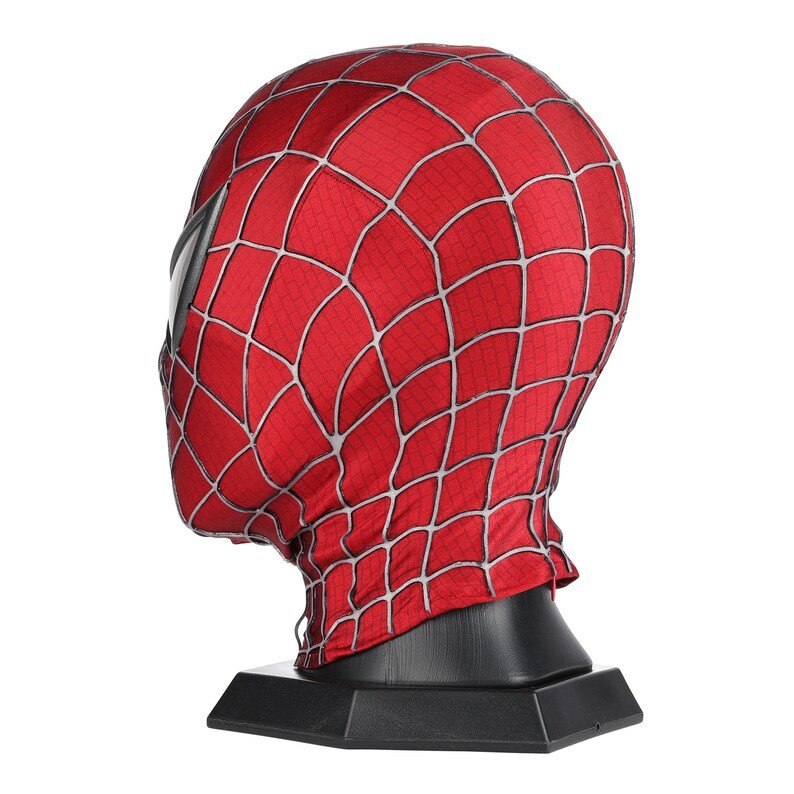 Spider-Man Mask With Faceshell 3D Webbing Wearable