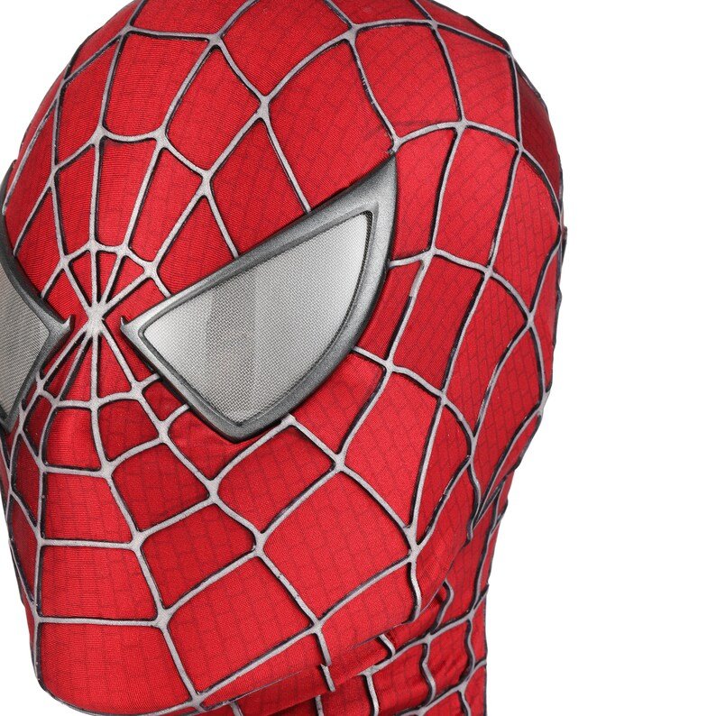 Spider-Man Mask With Faceshell 3D Webbing Wearable