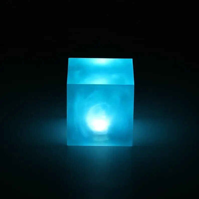 Tesseract Cube Infinity Stone Space Stone LED Light