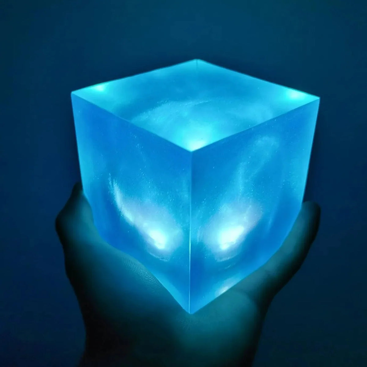 Tesseract Cube Infinity Stone Space Stone LED Light
