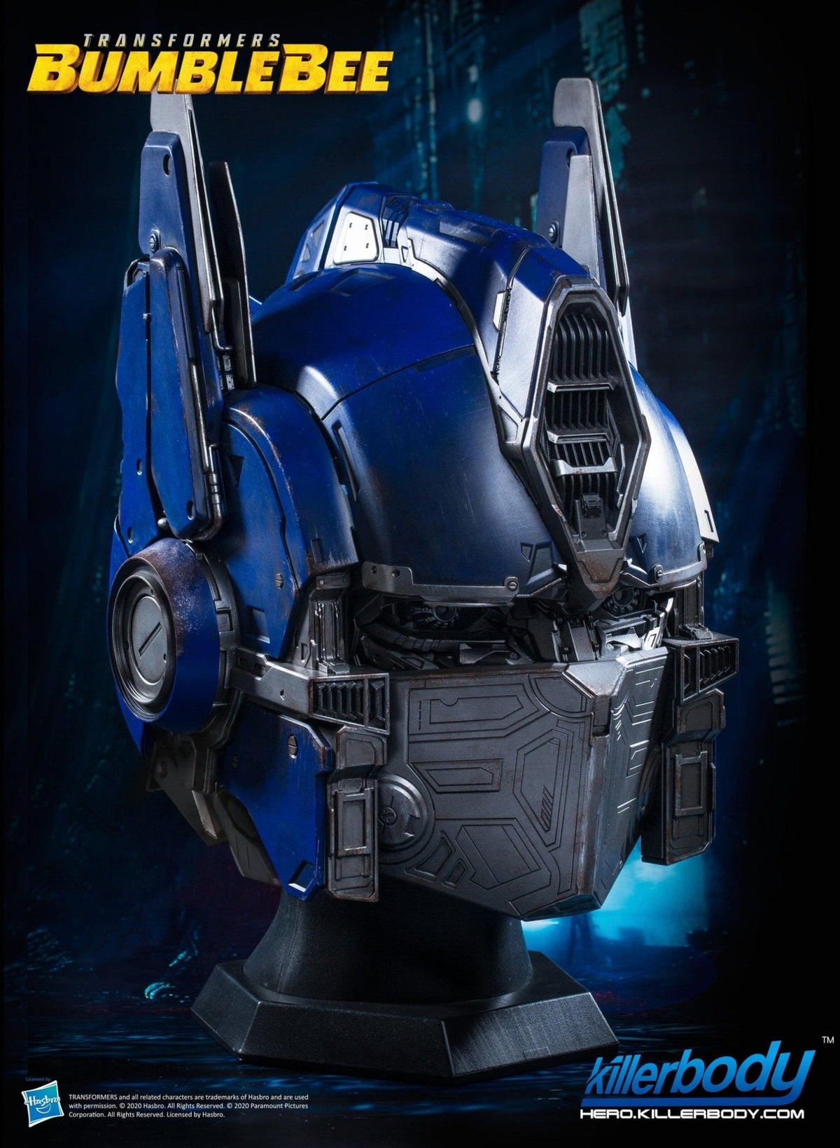 TRANSFORMERS Optimus Prime Wearable Helmet Touch-control