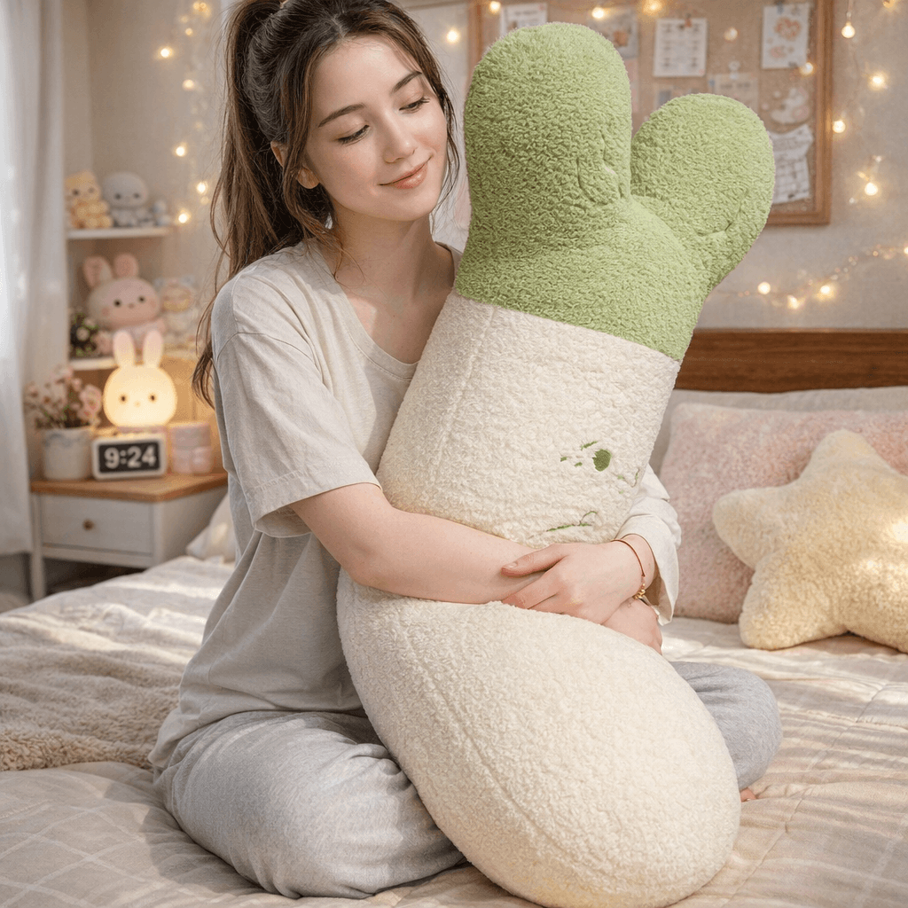 Long Snuggly Giant Vegetable Plushies