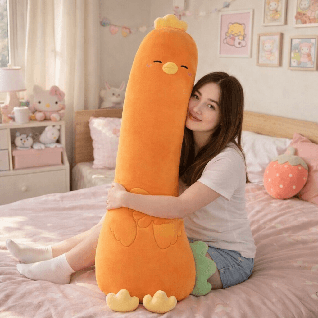 Long Vegetable Duck Family Plush Collection