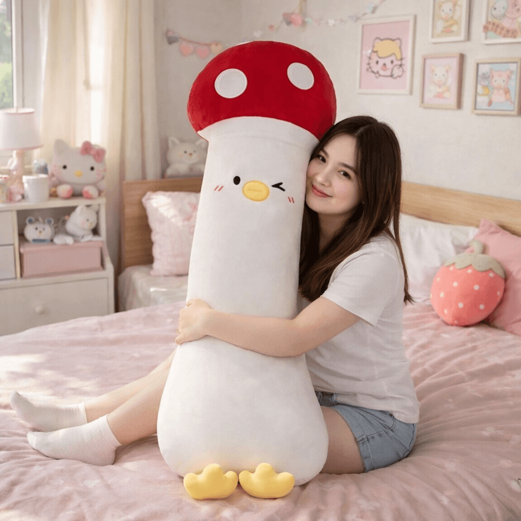 Long Vegetable Duck Family Plush Collection
